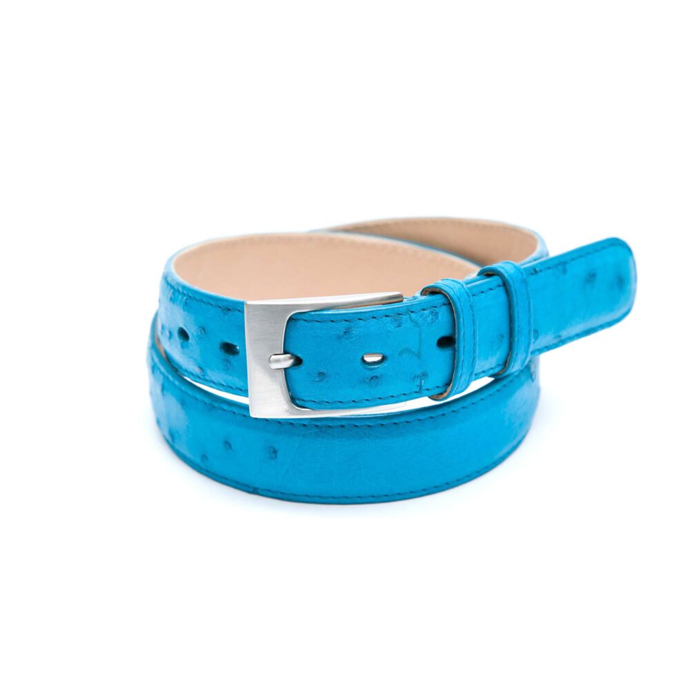 Ostrich Leather Belt 30mm