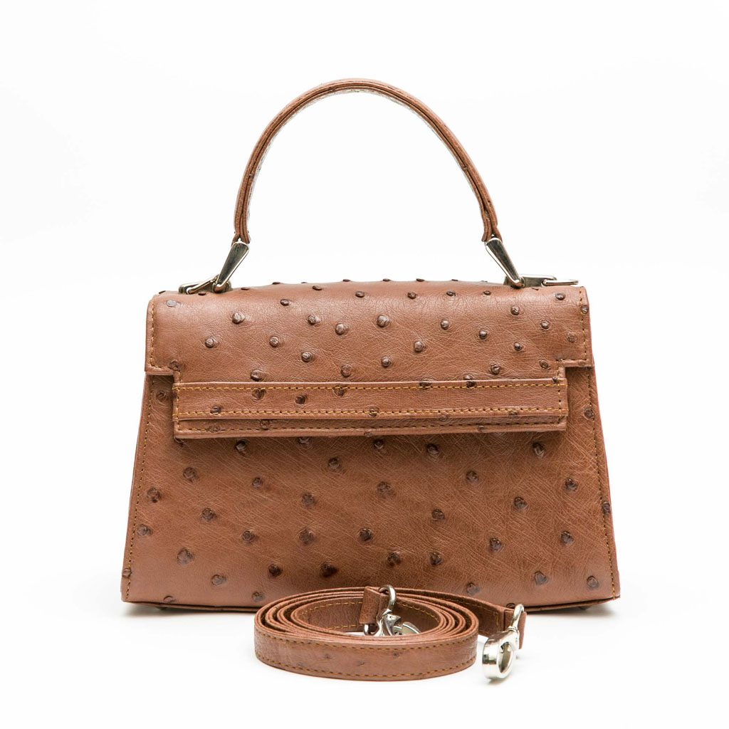 Ostrich Leather Bag Emily - Image 4