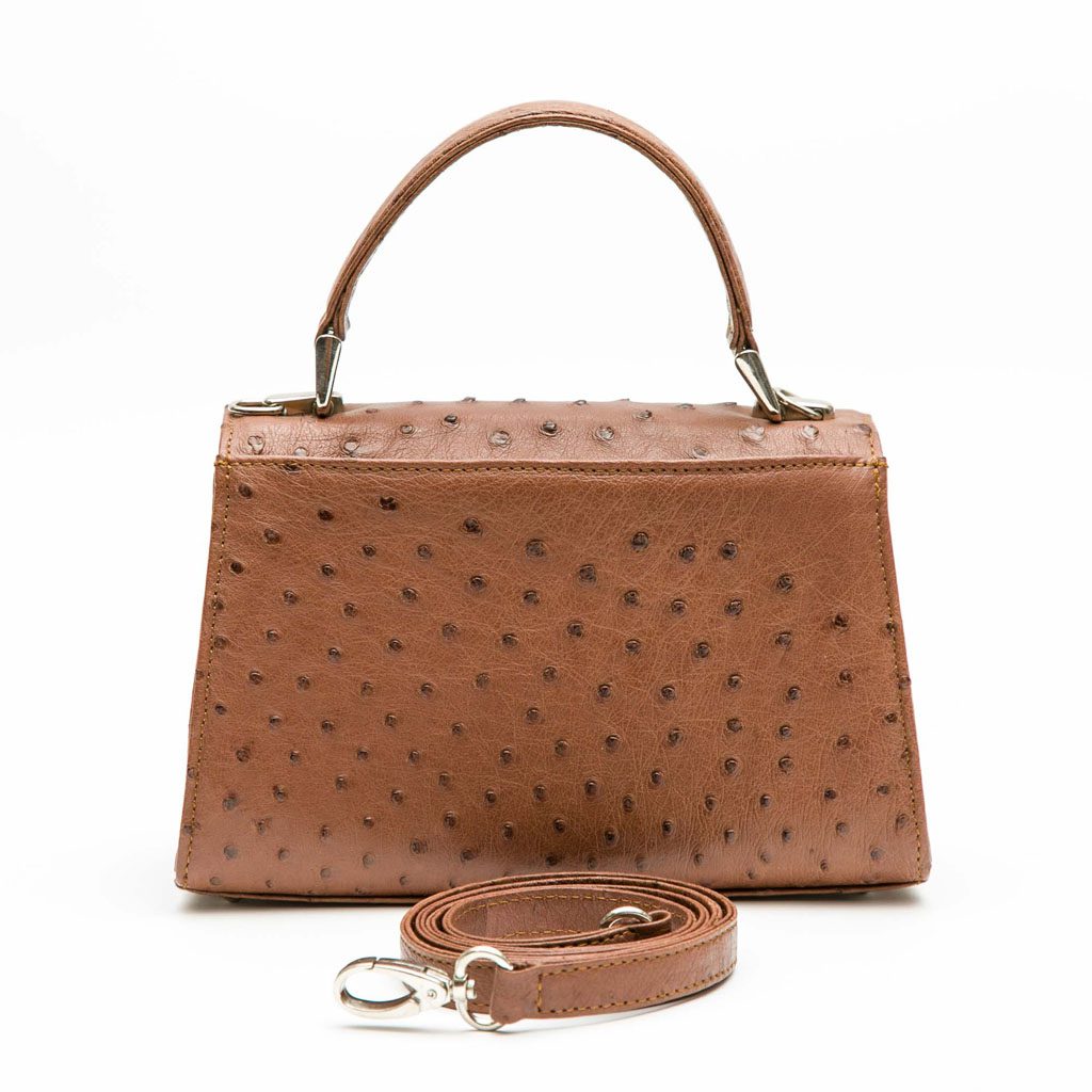 Ostrich Leather Bag Emily - Image 3