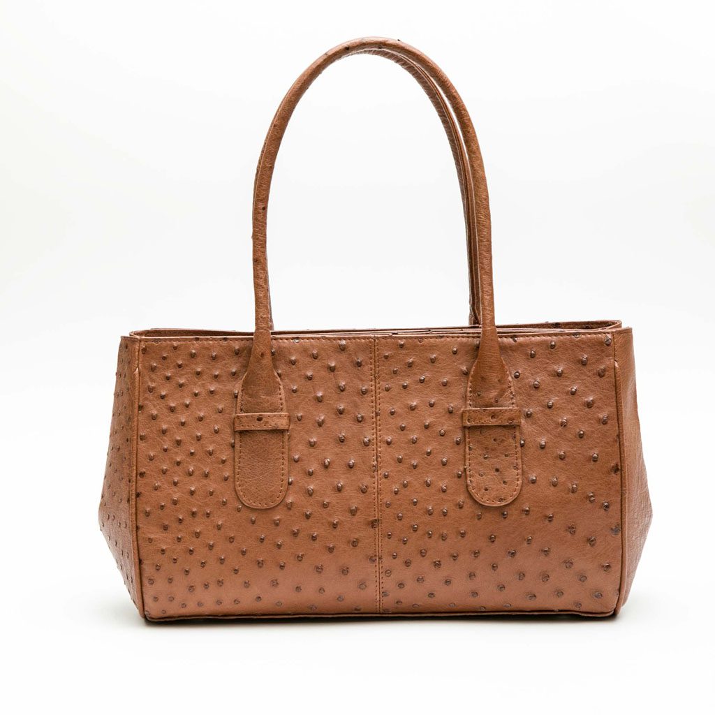 Ostrich Leather Bag Eden - Image 7