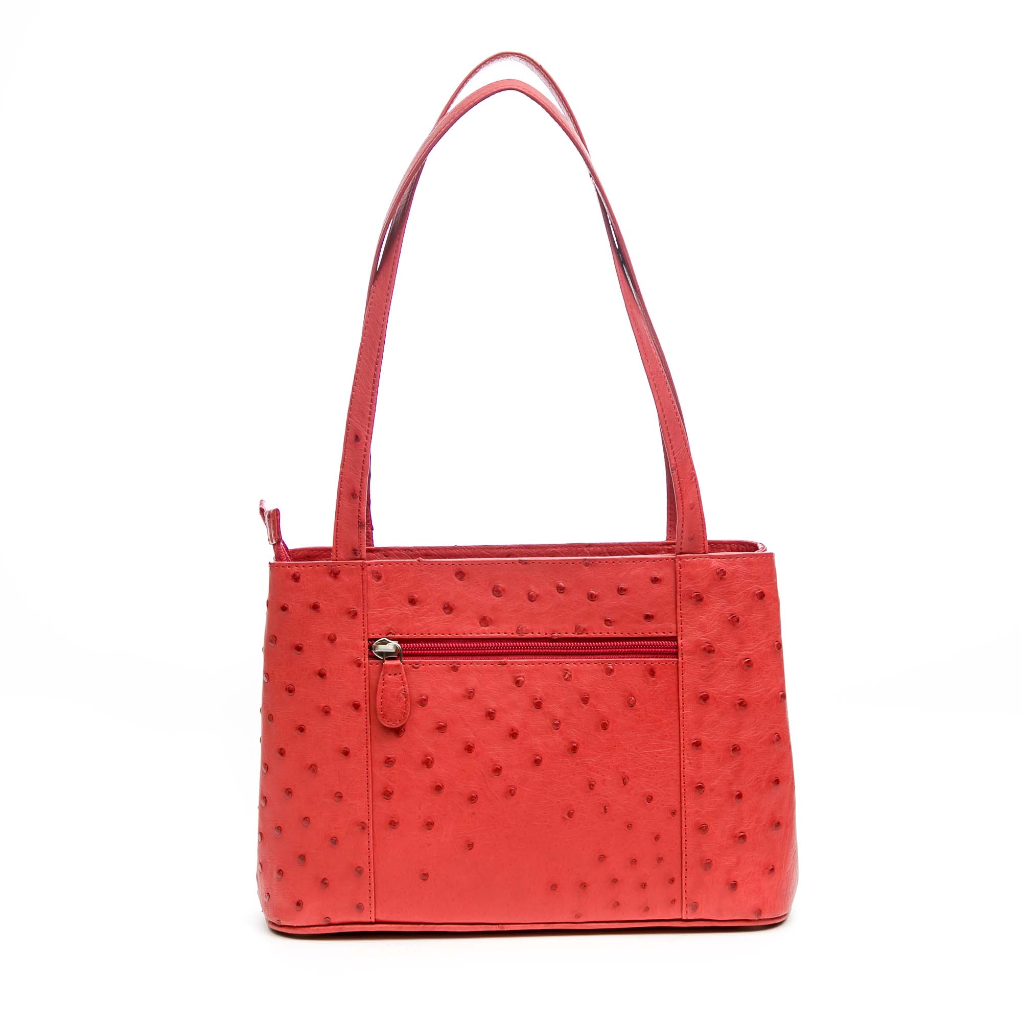 Ostrich Leather Bag "H" - Image 10