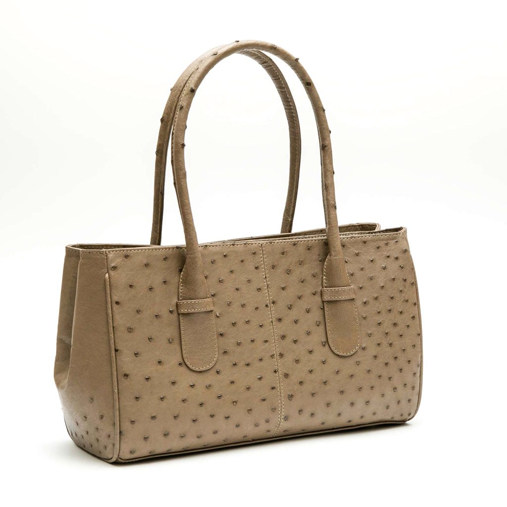 Ostrich Leather Bag Eden - Image 8