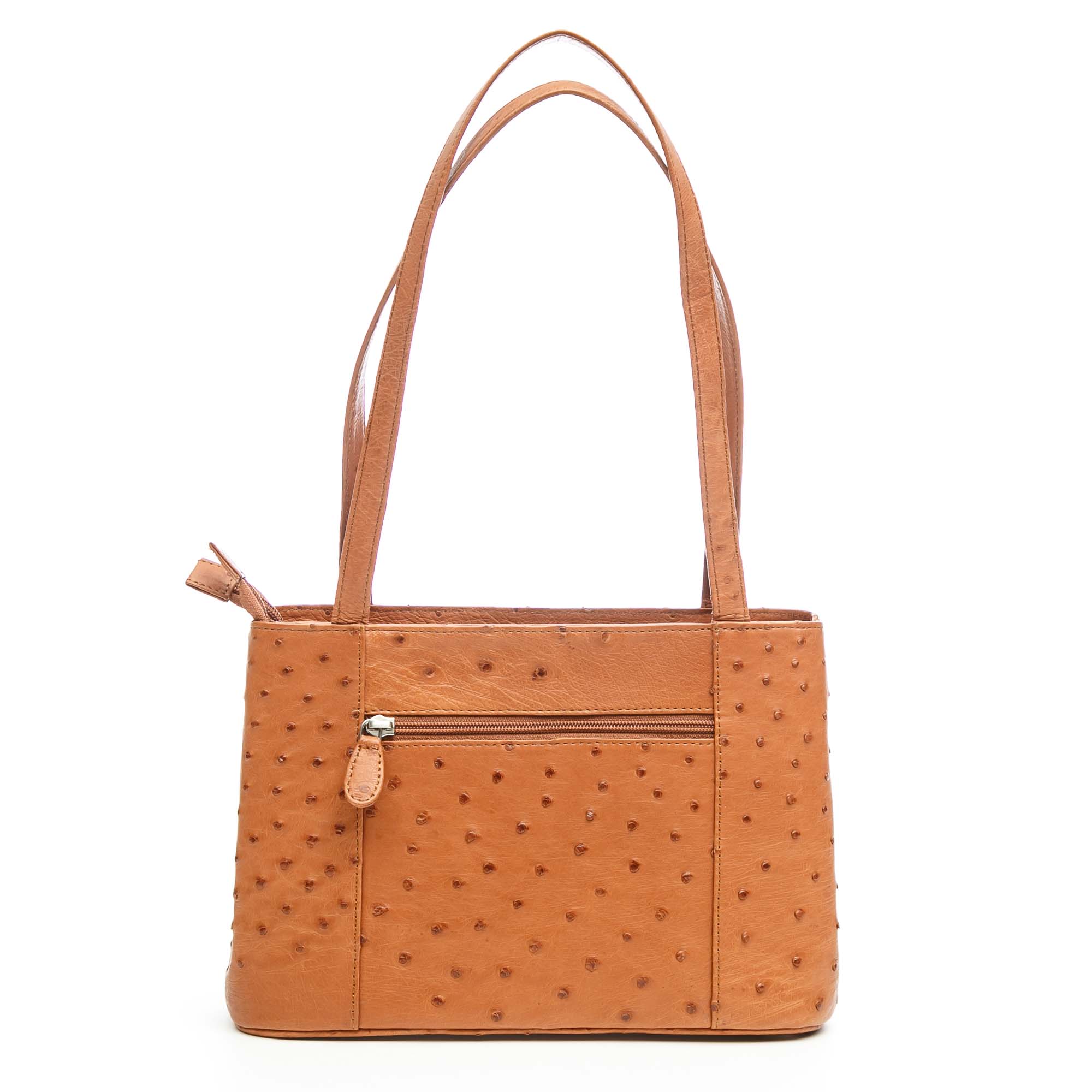 Ostrich Leather Bag "H" - Image 13