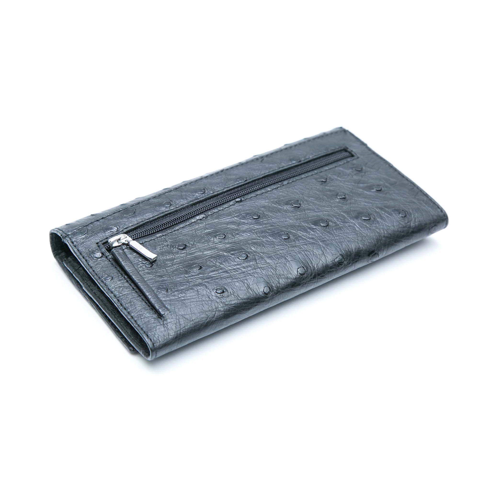 Ostrich Leather Purse Large - Image 3