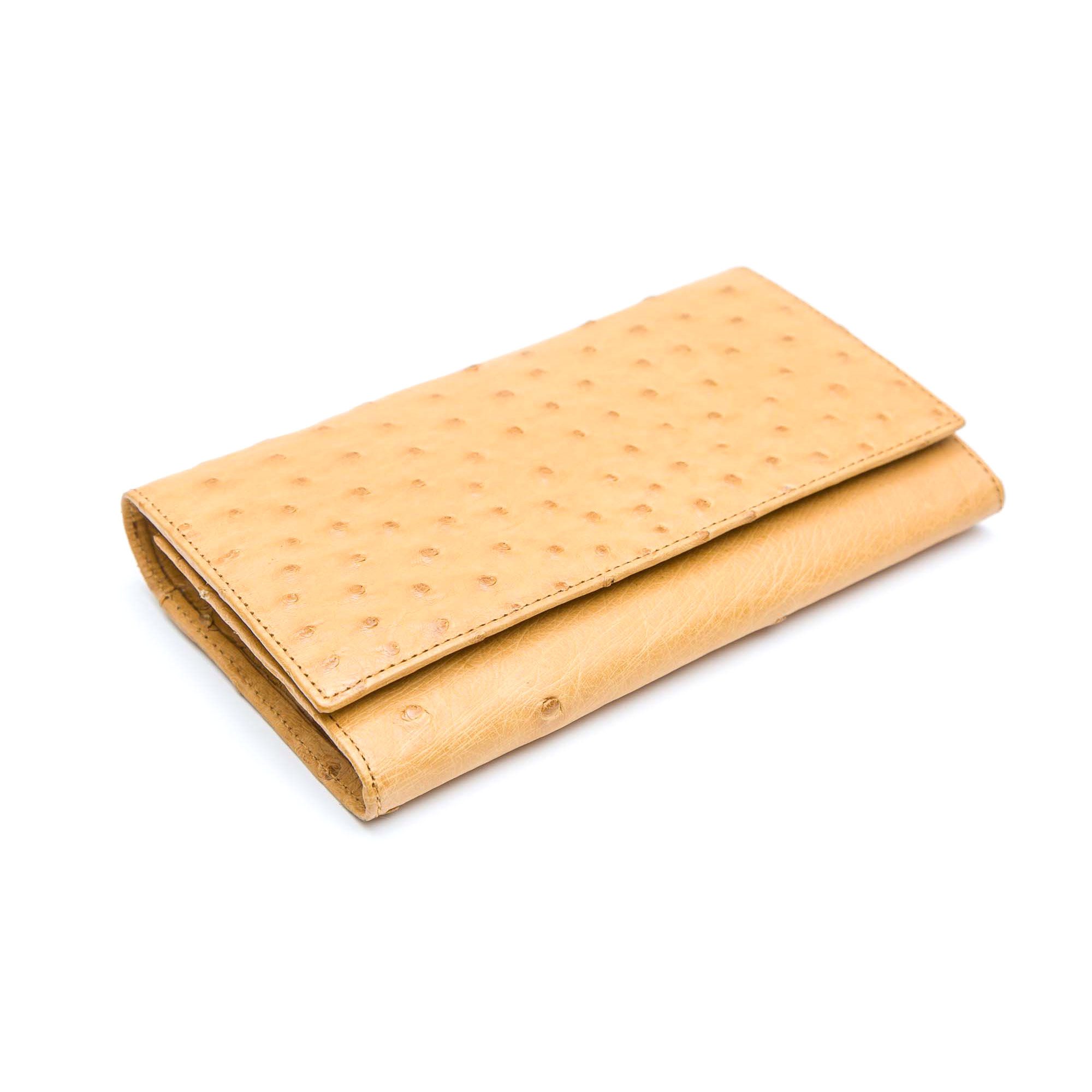 Ostrich Leather Purse Large - Image 7