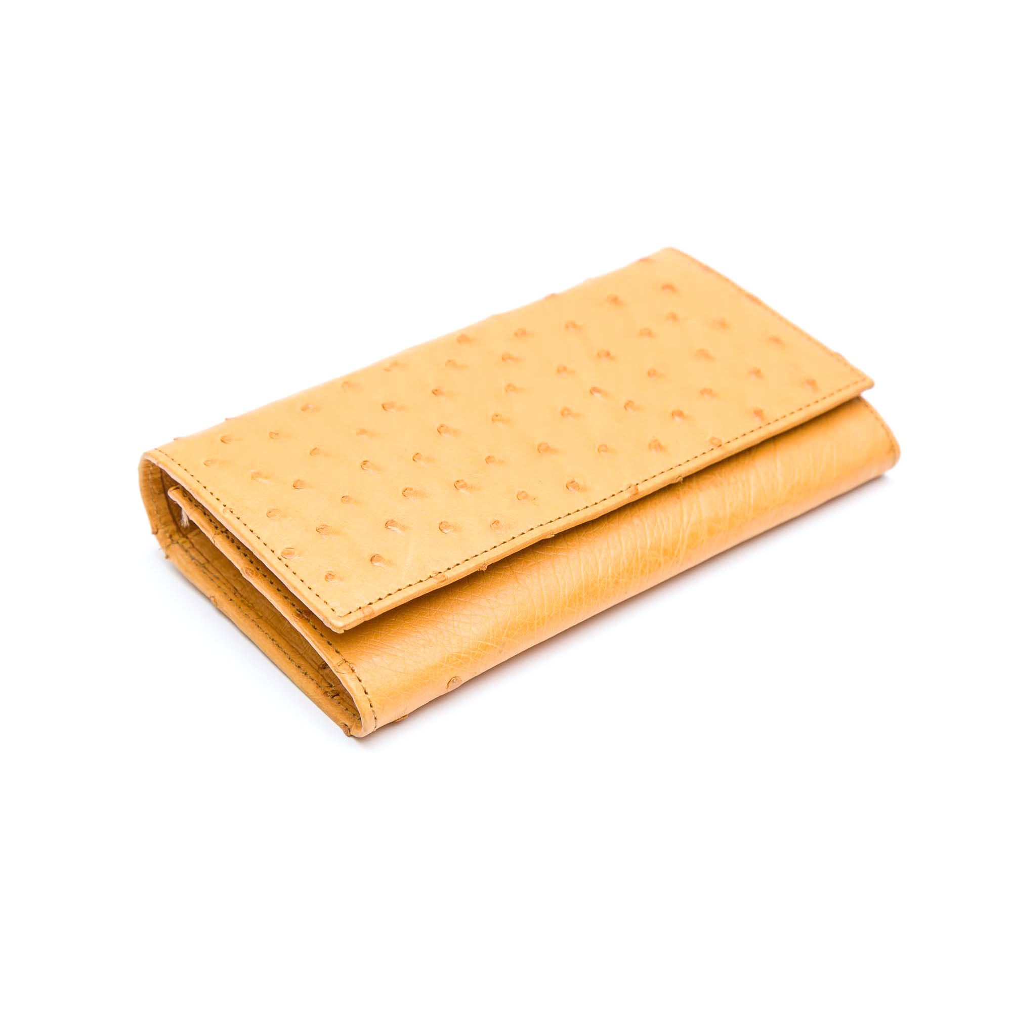 Ostrich Leather Purse Large - Image 13