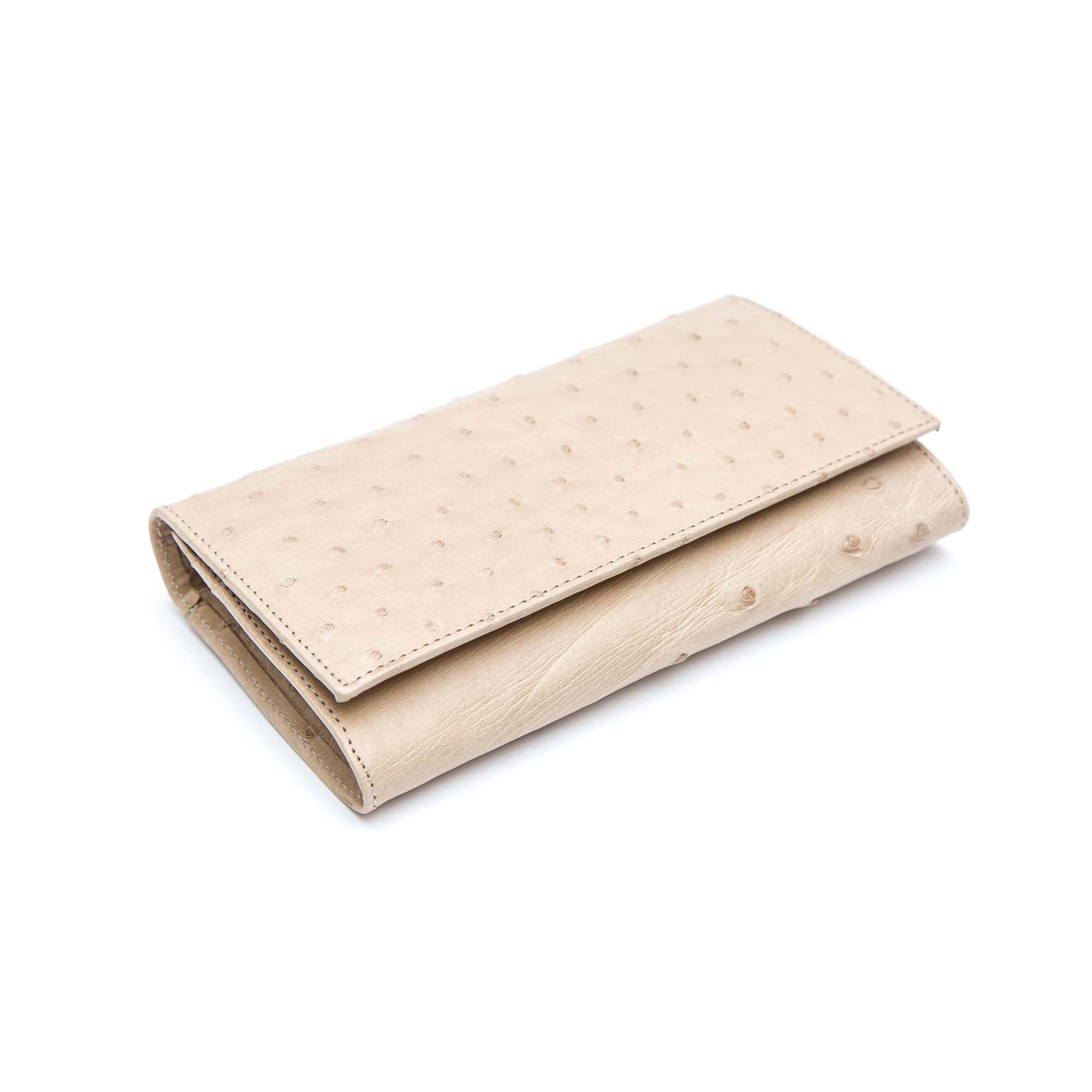 Ostrich Leather Purse Large - Image 22