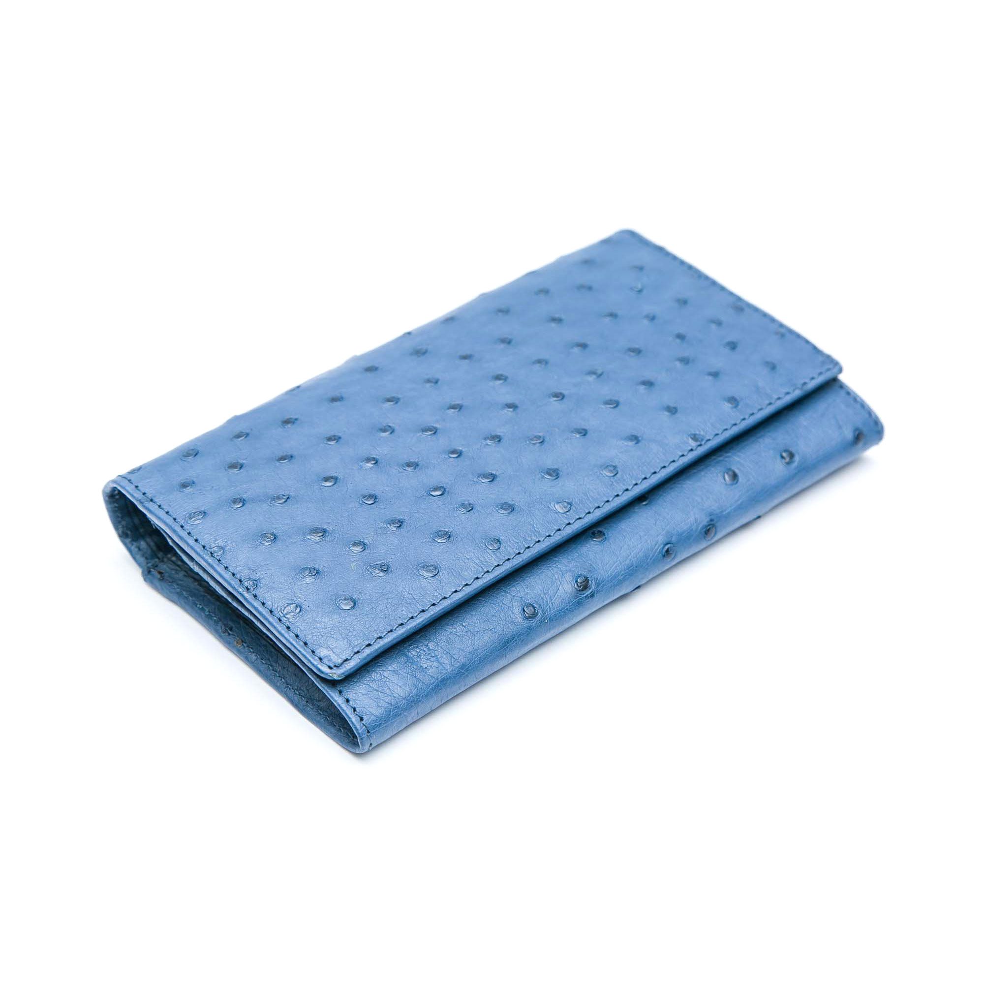 Ostrich Leather Purse Large - Image 37