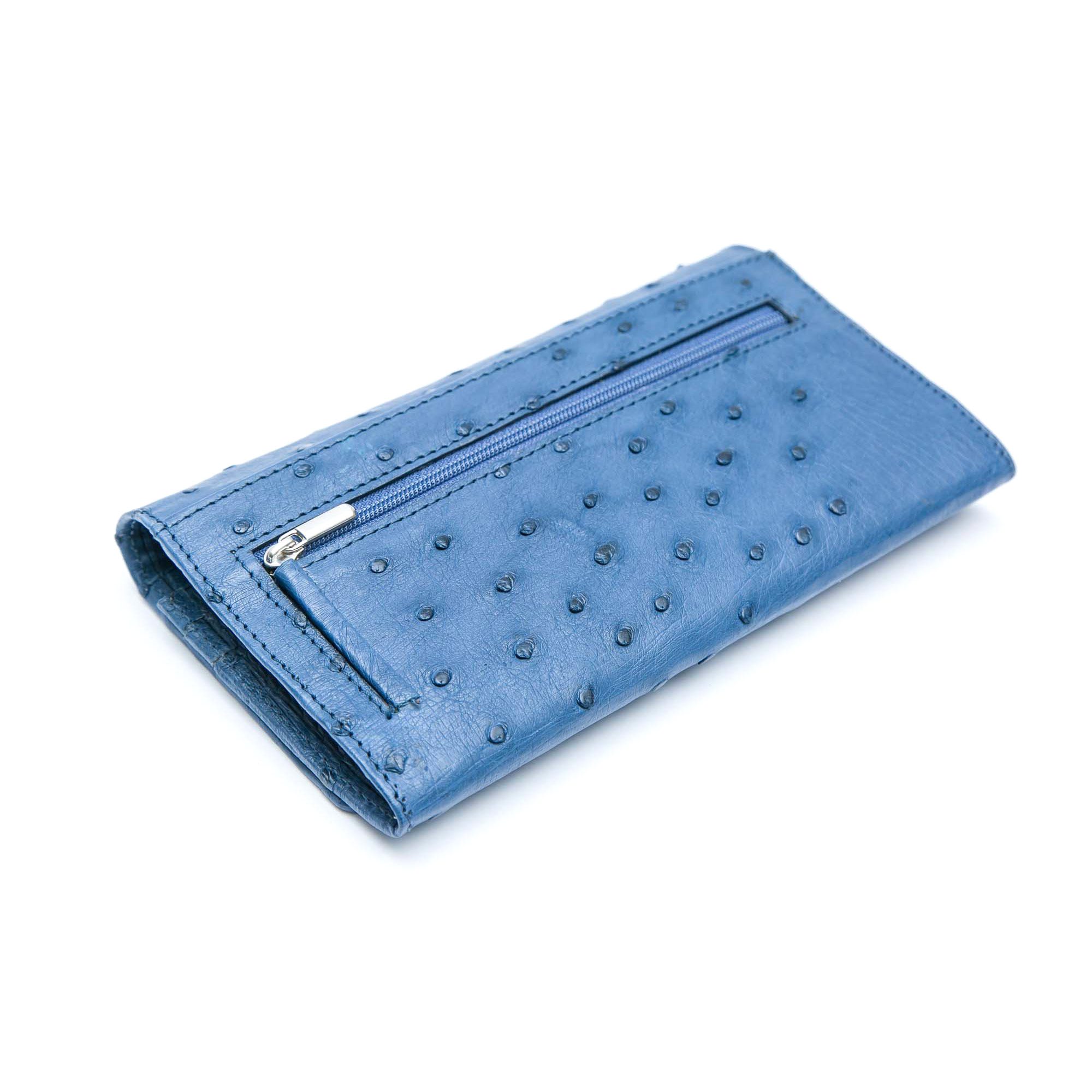Ostrich Leather Purse Large - Image 36