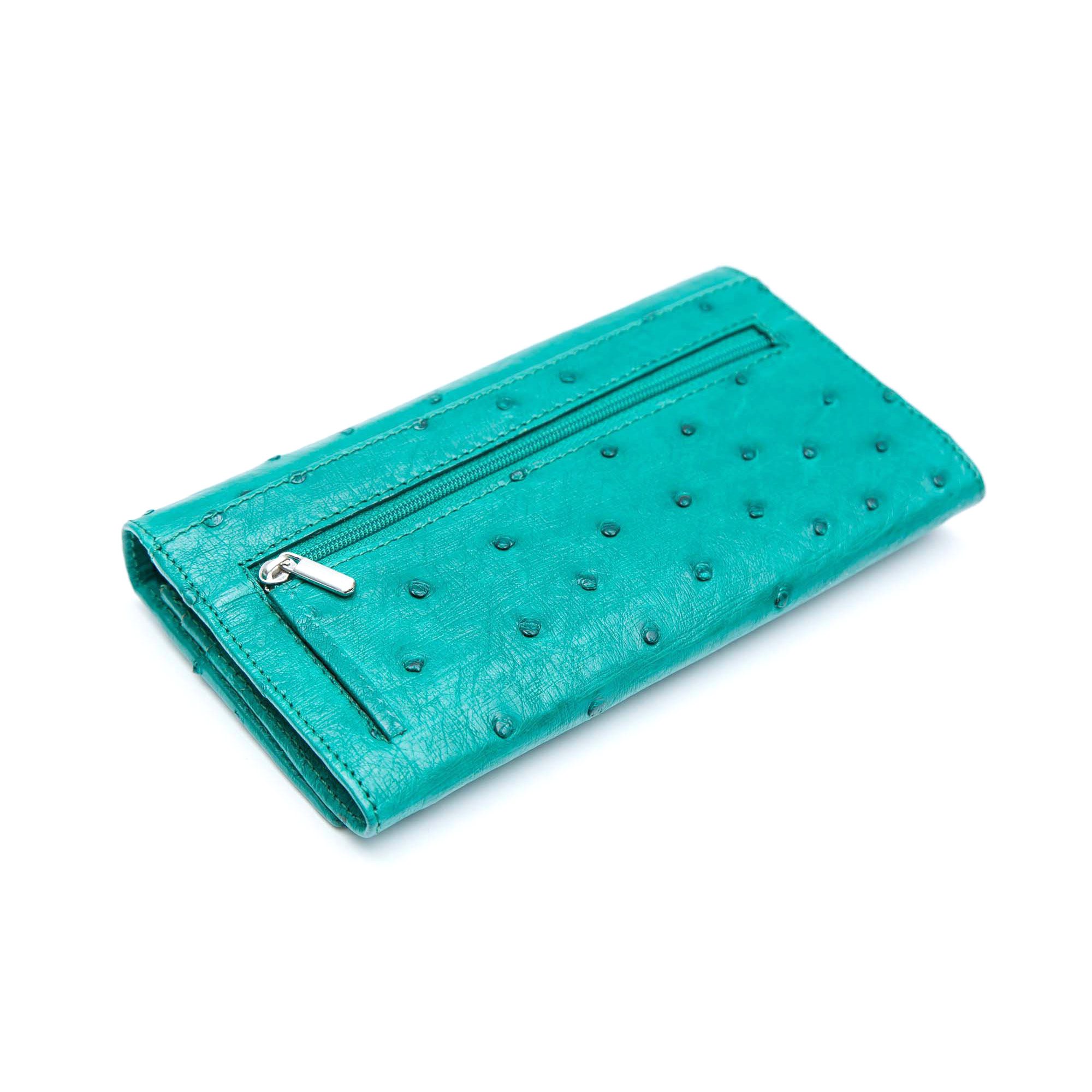 Ostrich Leather Purse Large - Image 39