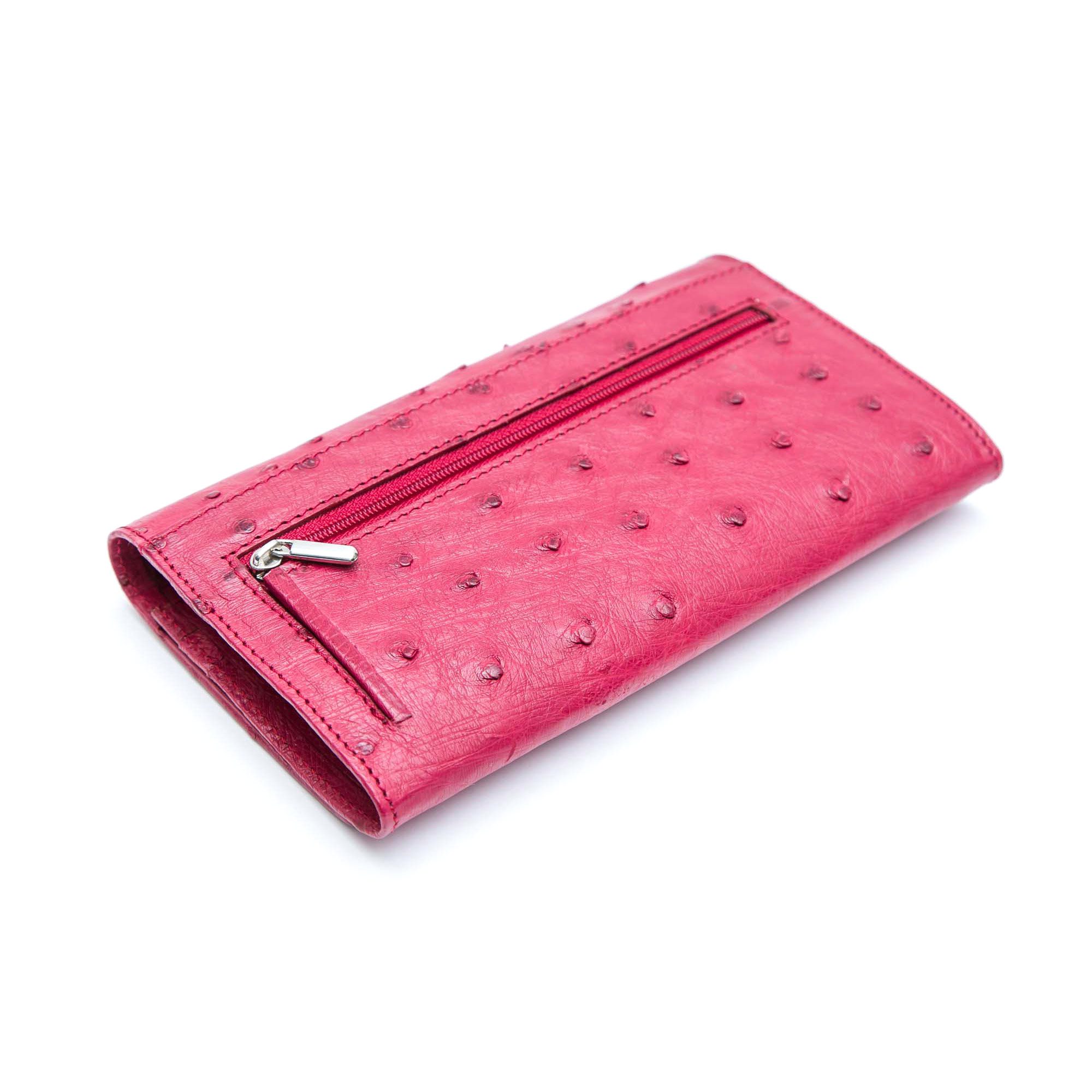 Ostrich Leather Purse Large - Image 42