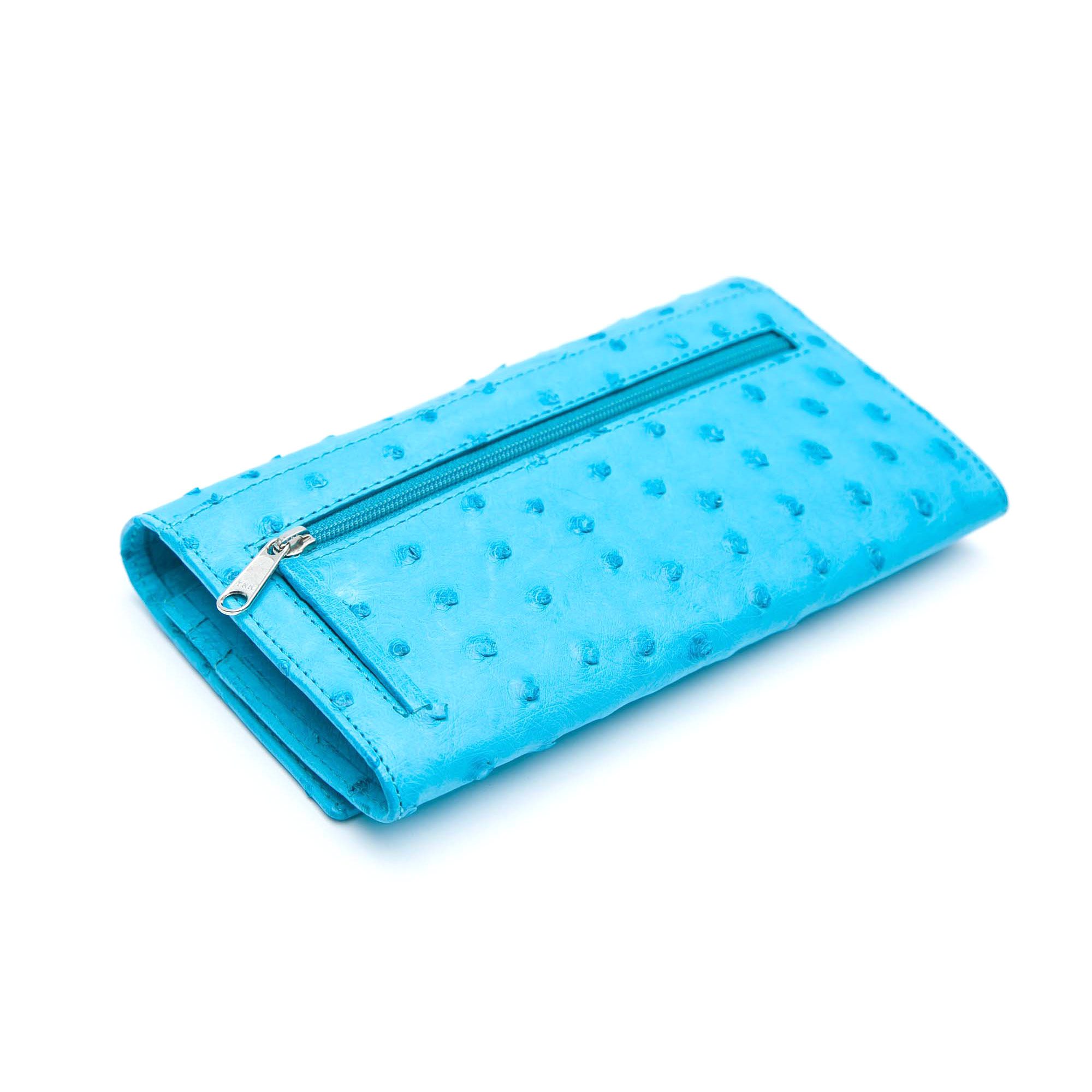 Ostrich Leather Purse Large - Image 48