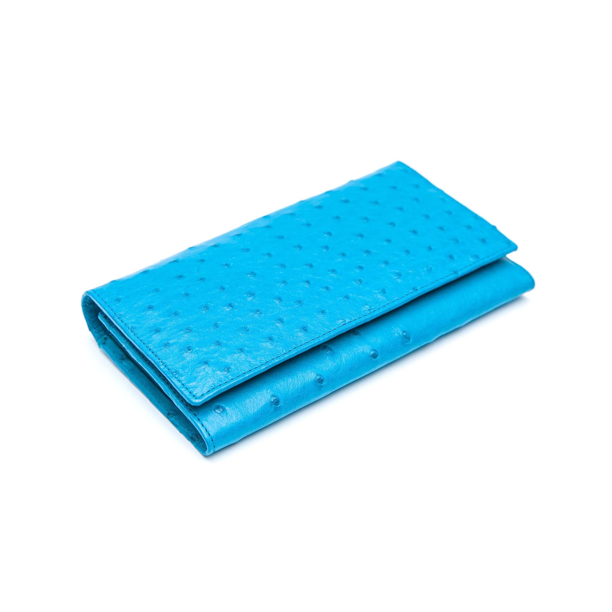 Ostrich Leather Purse Large - Image 55
