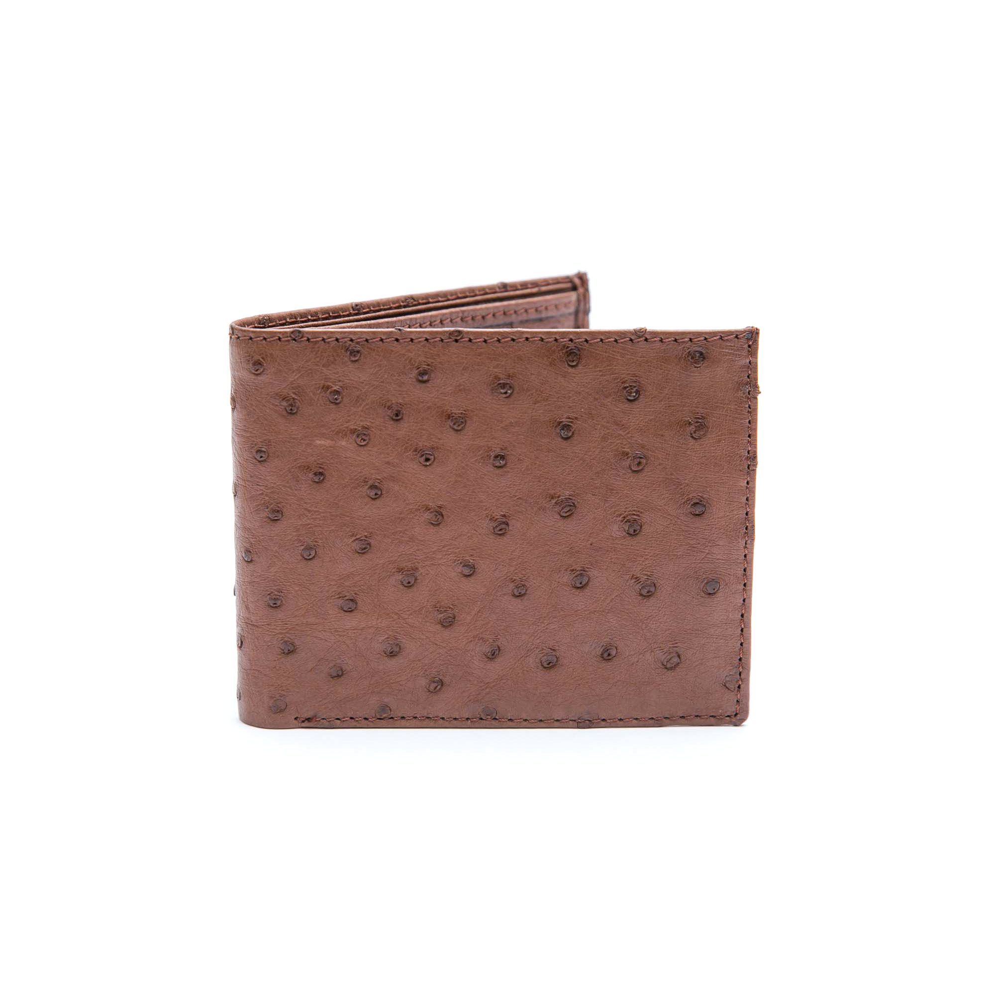 Ostrich Leather Mens Billfold Cc only - Image 3
