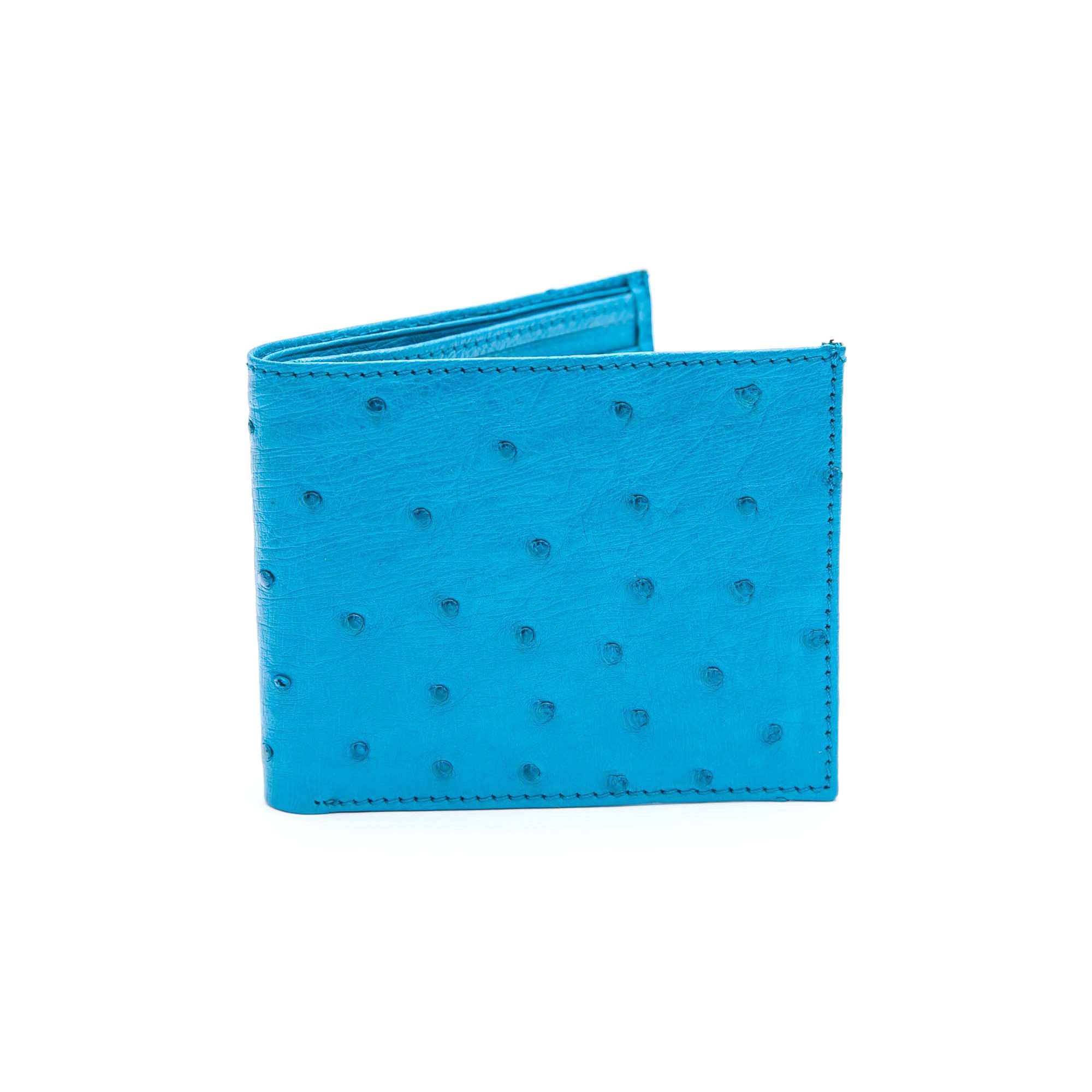 Ostrich Leather Mens Billfold Cc only - Image 11