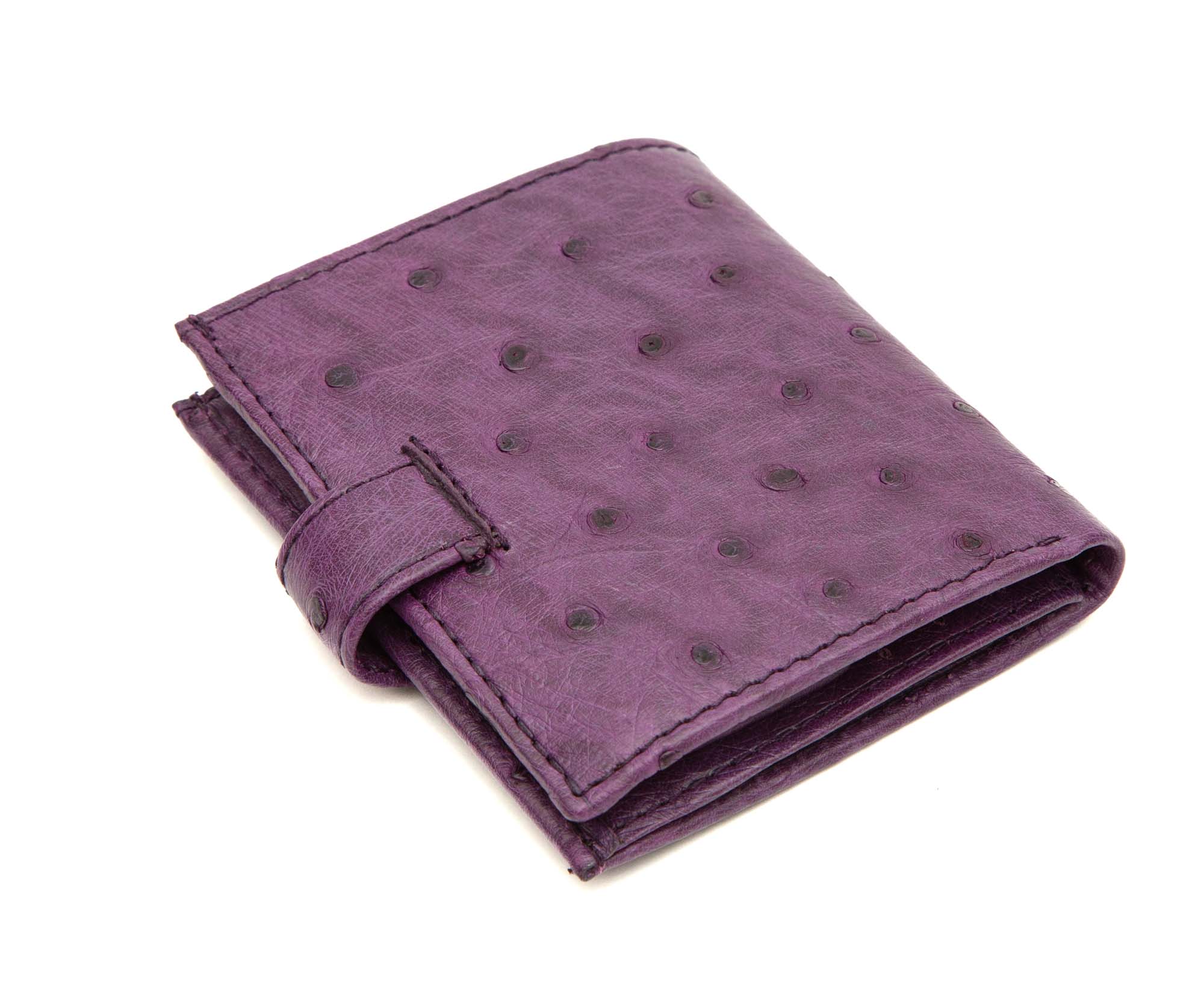 Ostrich Double Fold Mini Wallet - Image 21