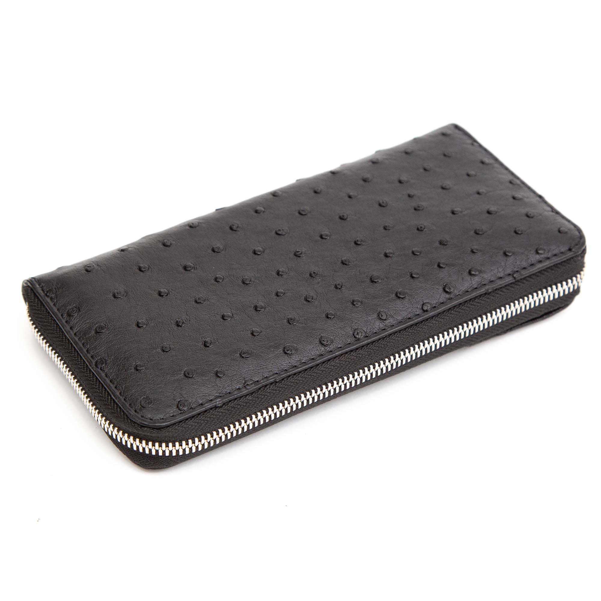 Ostrich Purse Zip Around - Image 8