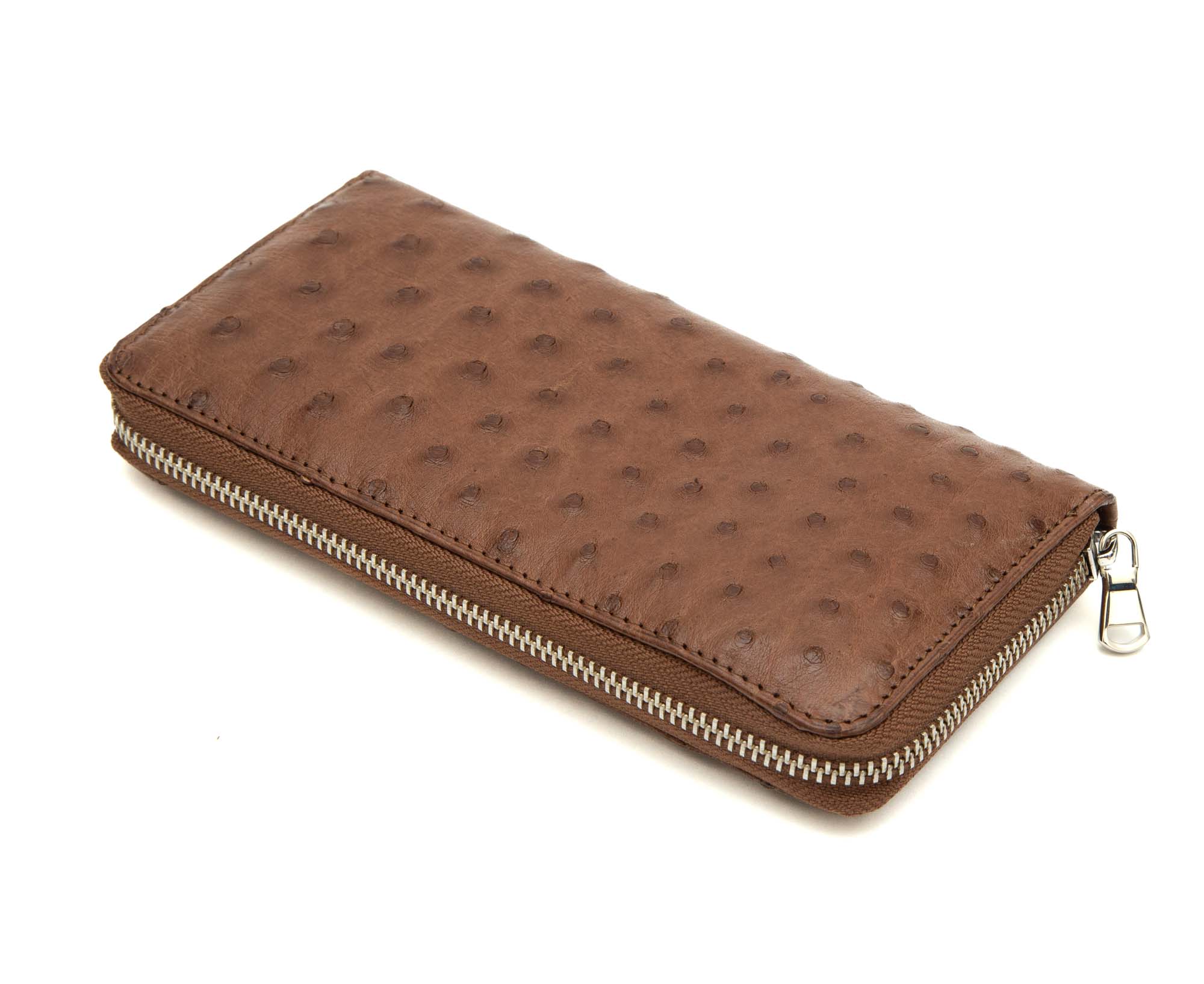Ostrich Purse Zip Around - Image 7