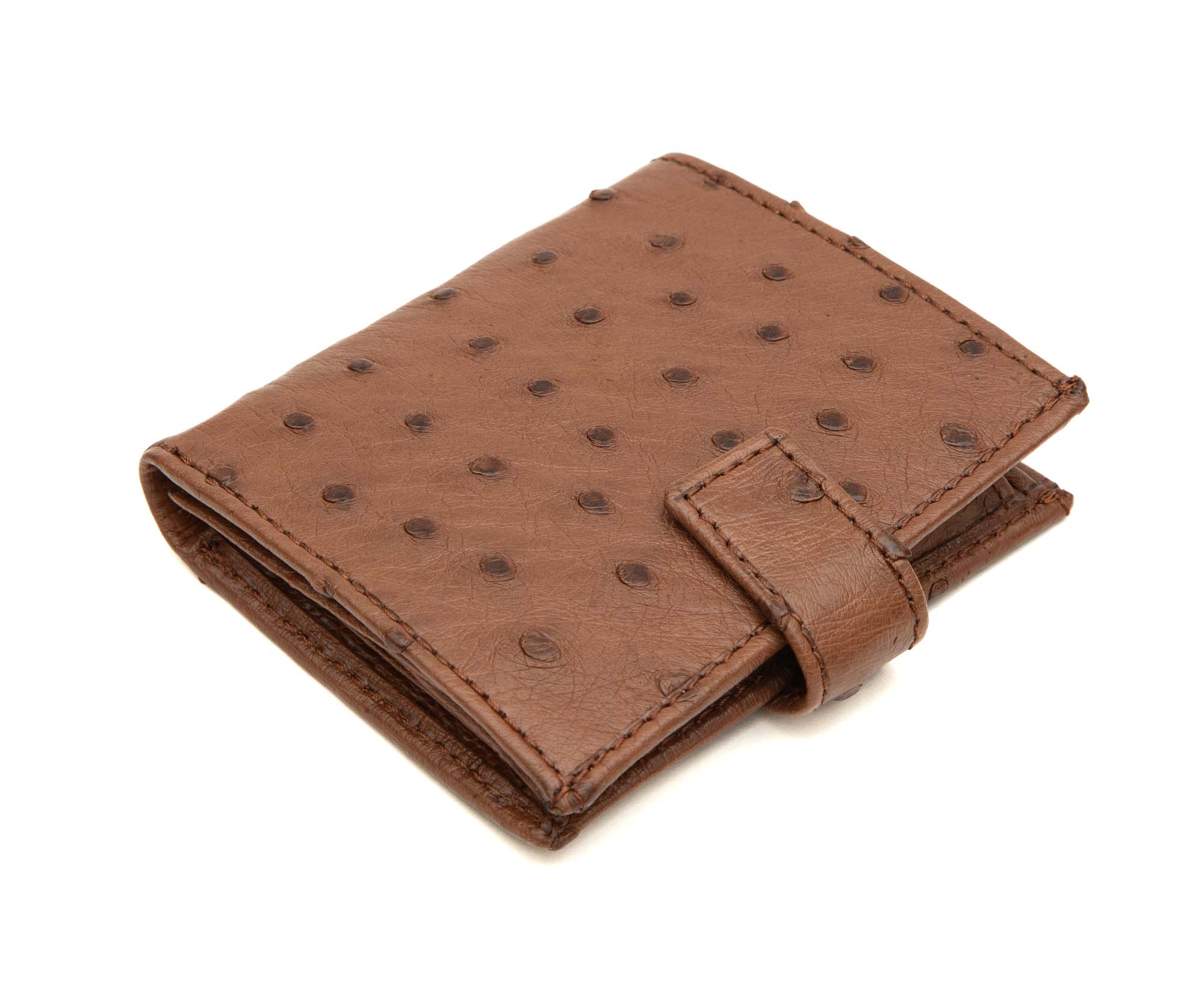 Ostrich Double Fold Mini Wallet - Image 13