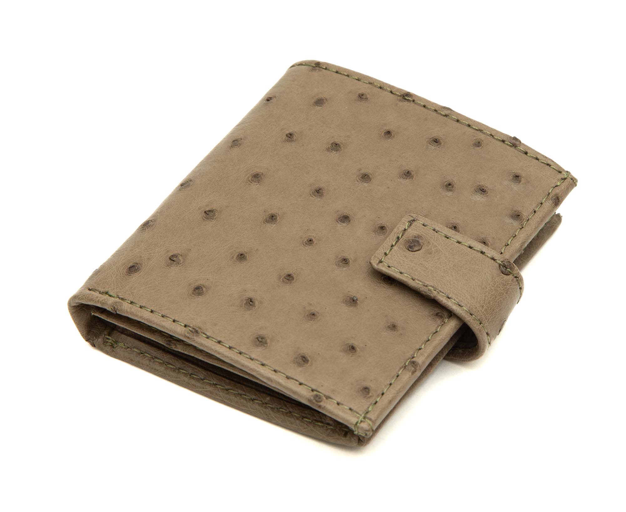 Ostrich Double Fold Mini Wallet - Image 10