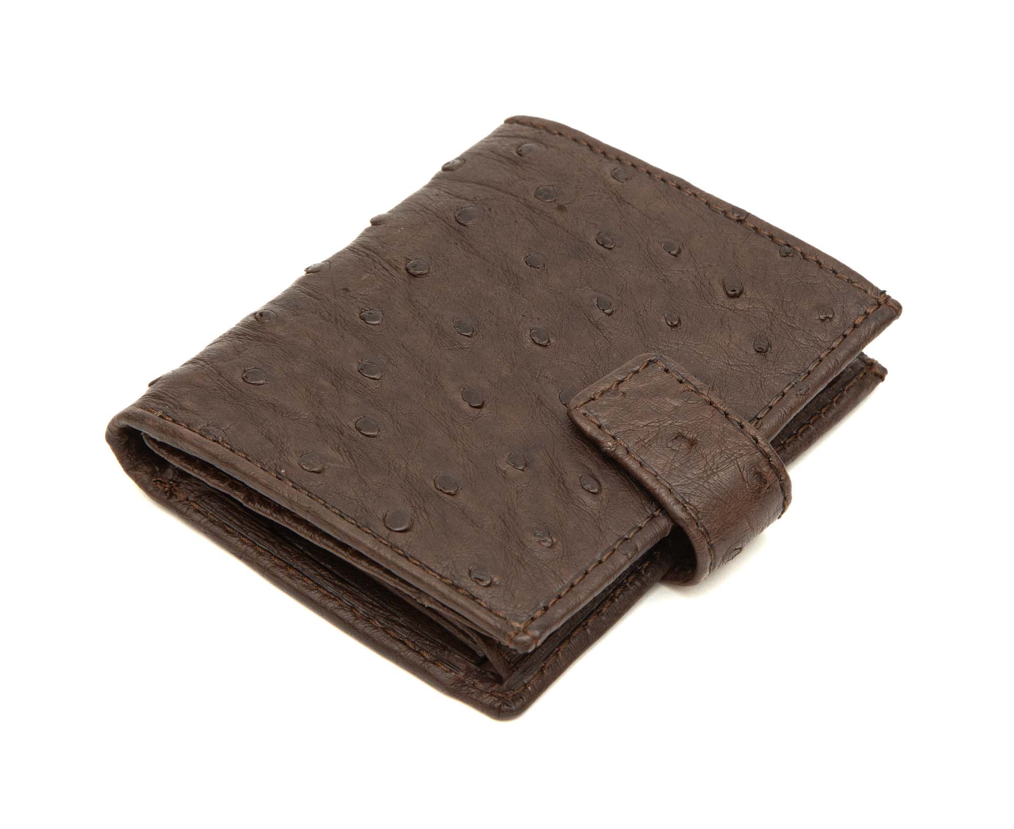 Ostrich Double Fold Mini Wallet - Image 7