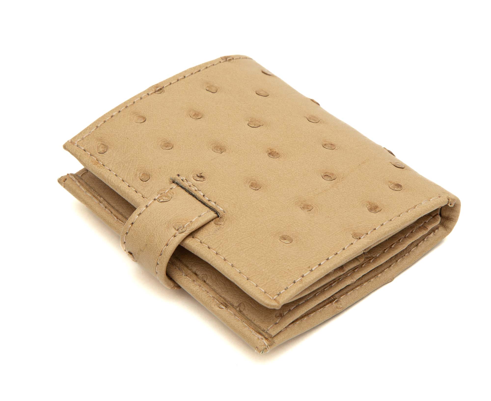 Ostrich Double Fold Mini Wallet - Image 3