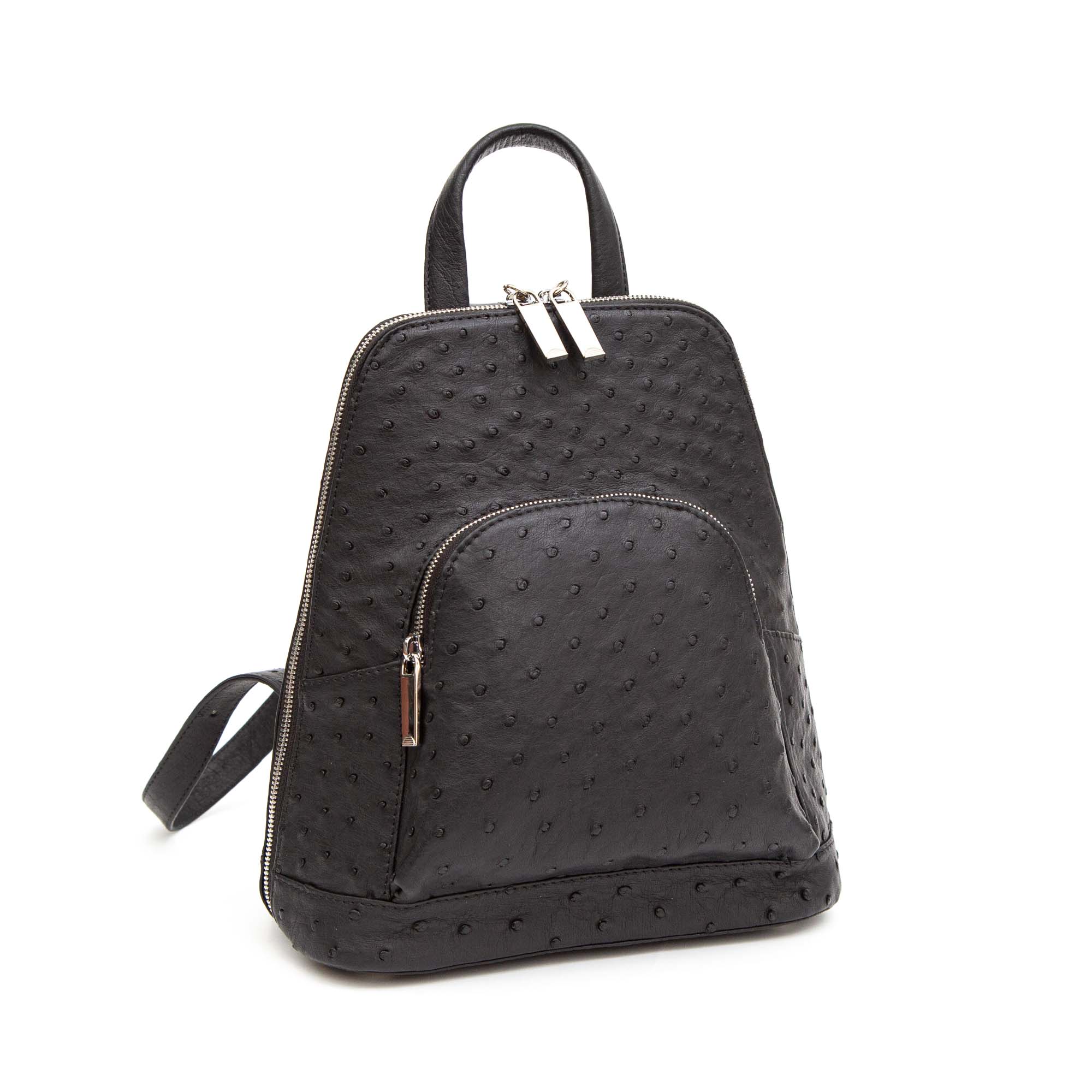 Ostrich Leather Backpack Amaria - Image 8