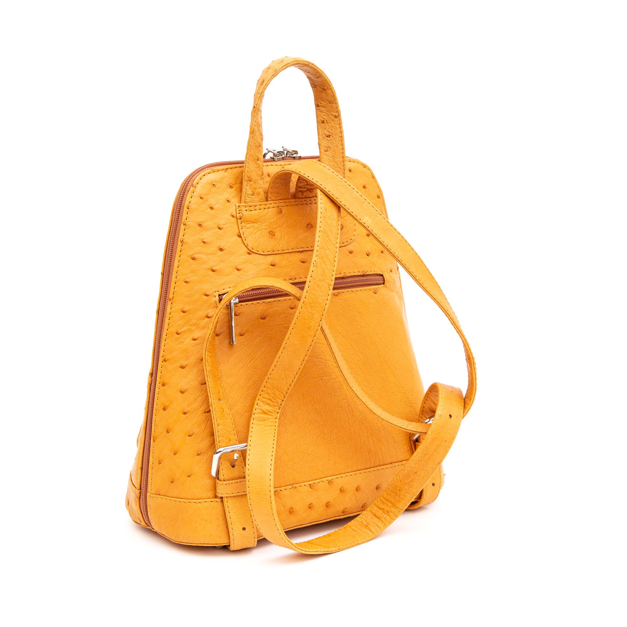 Ostrich Leather Backpack Amaria - Image 6
