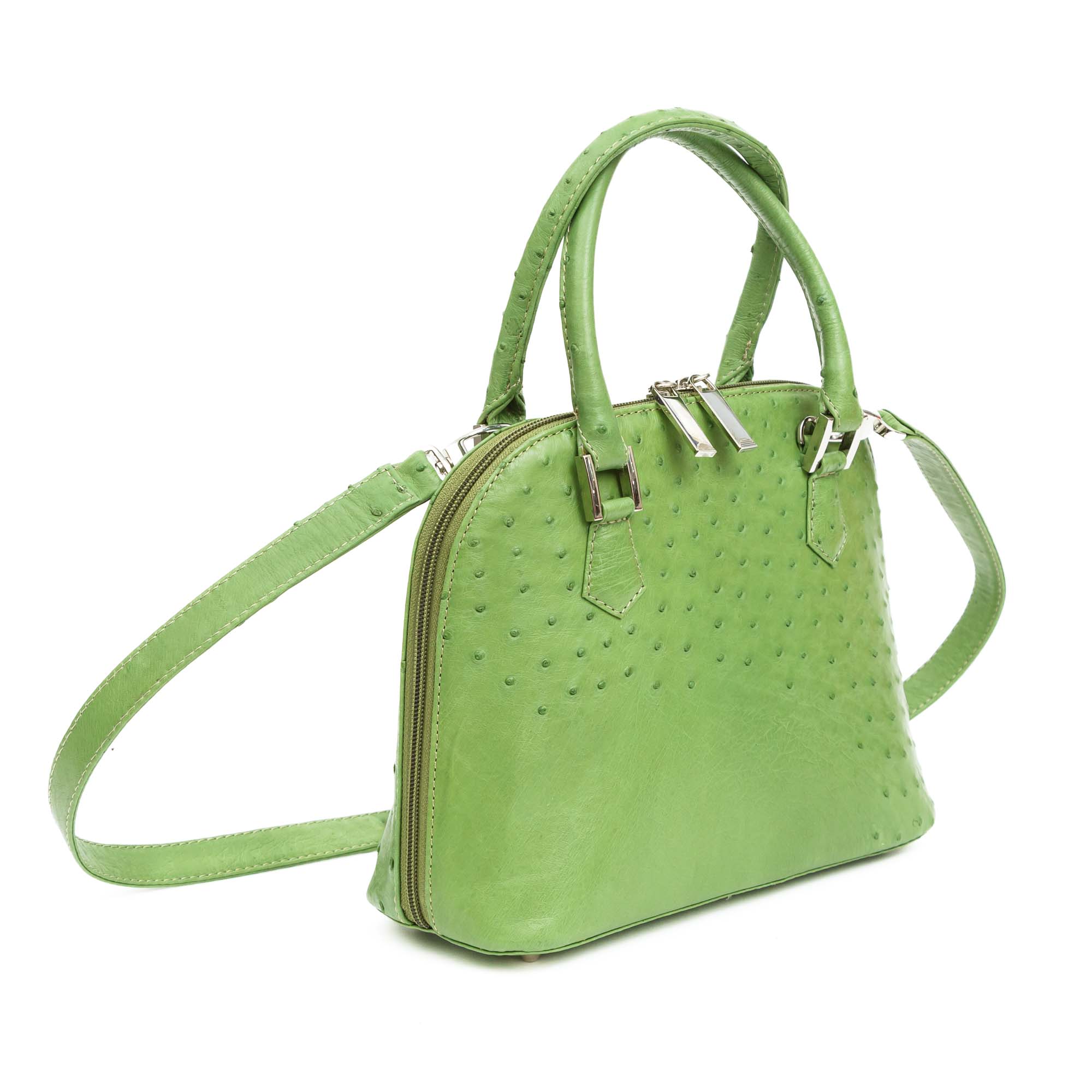 Ostrich Leather Bag Harlyn - Image 12