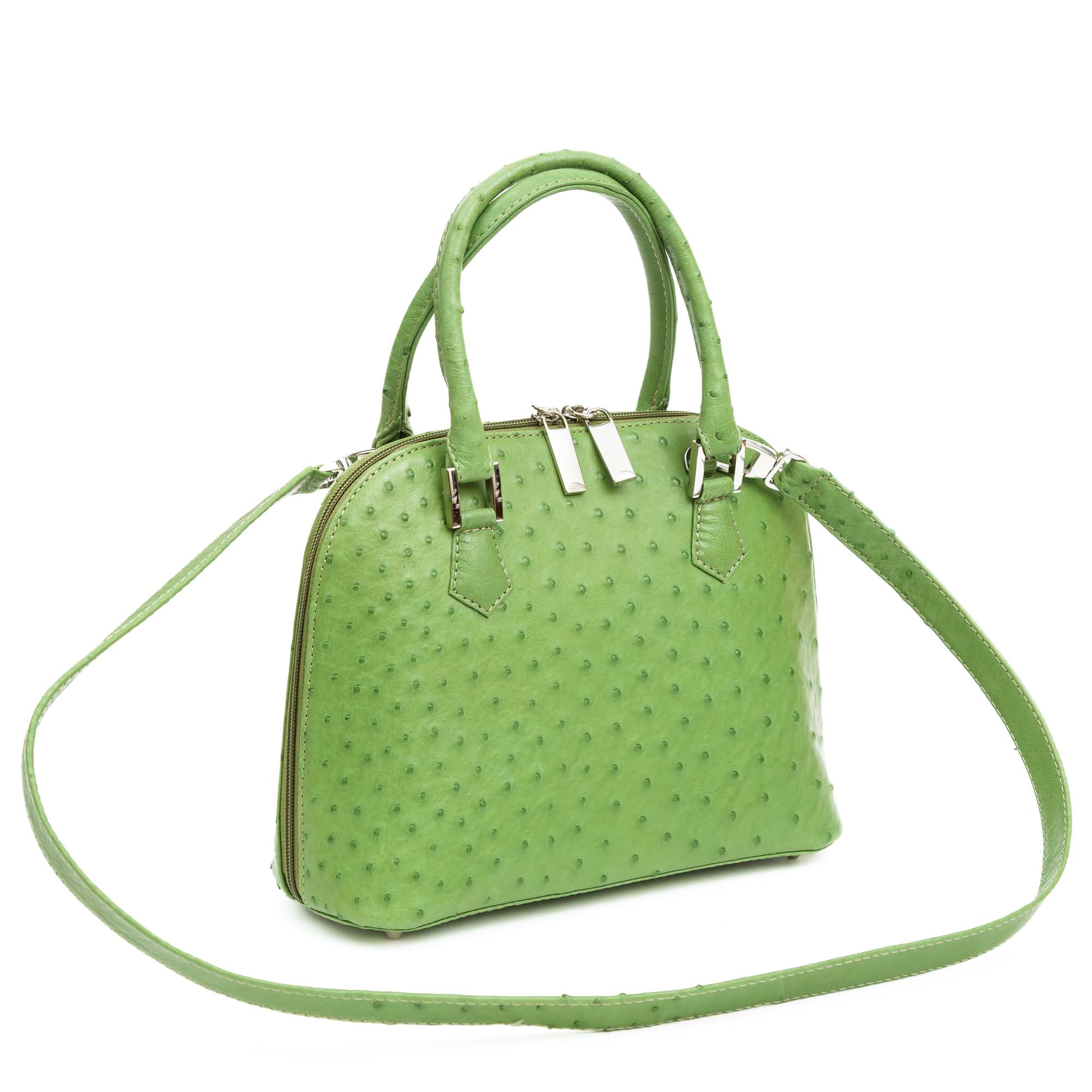 Ostrich Leather Bag Harlyn - Image 11