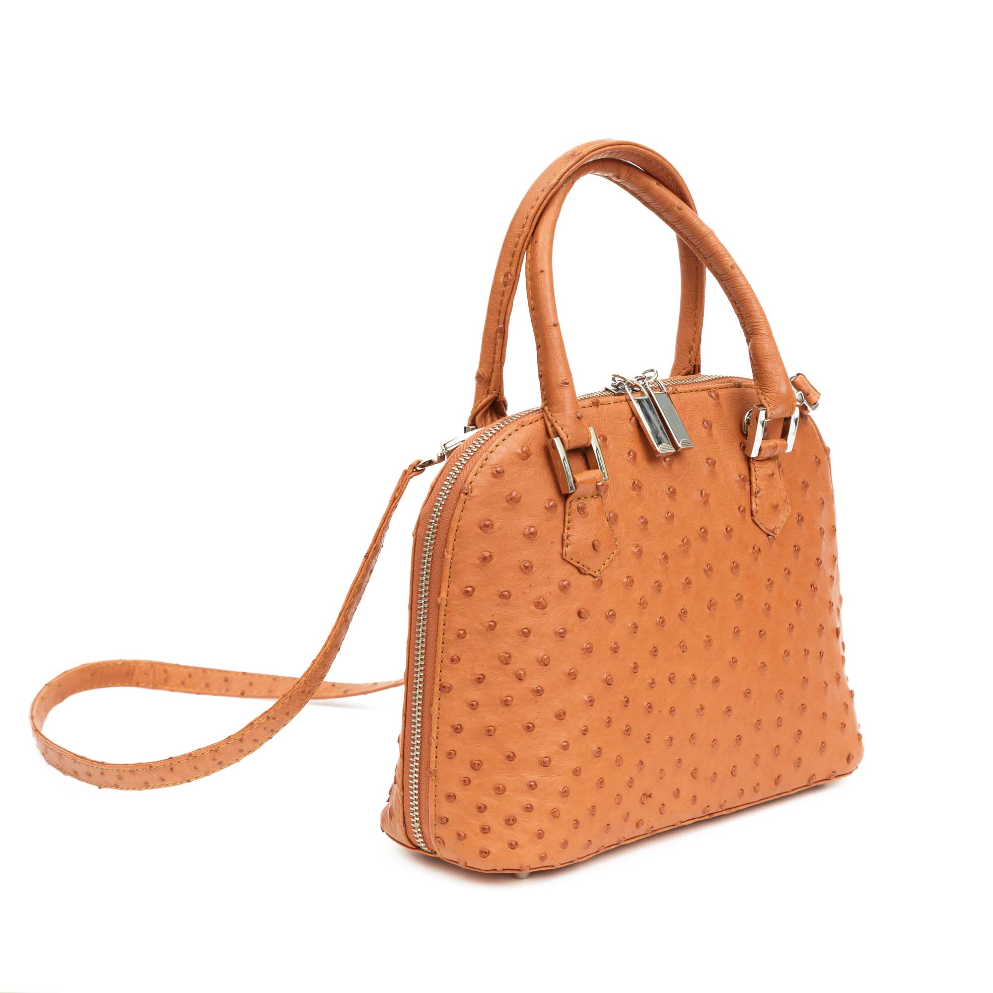 Ostrich Leather Bag Harlyn - Image 10