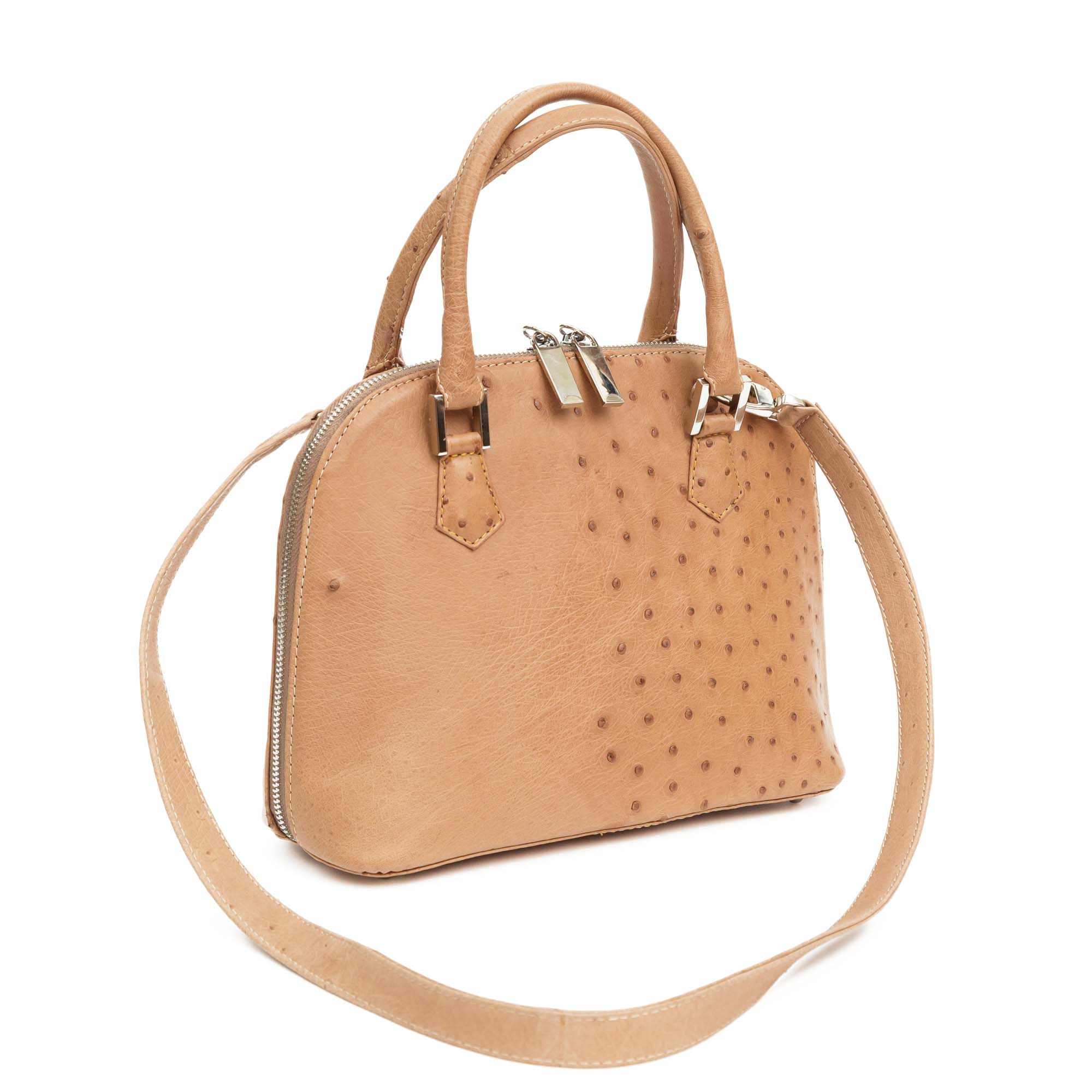 Ostrich Leather Bag Harlyn - Image 7