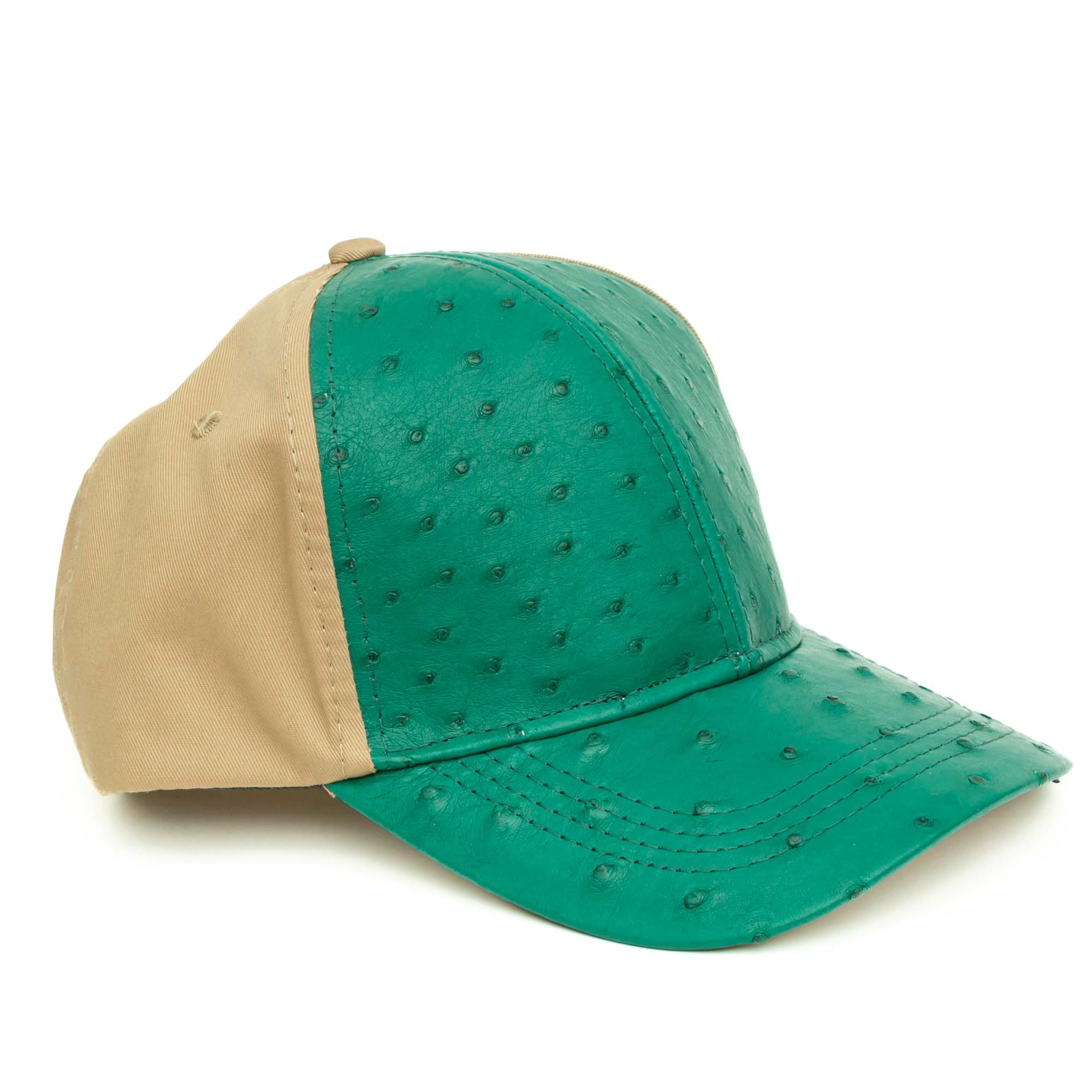 Ostrich Leather Cap - Image 10