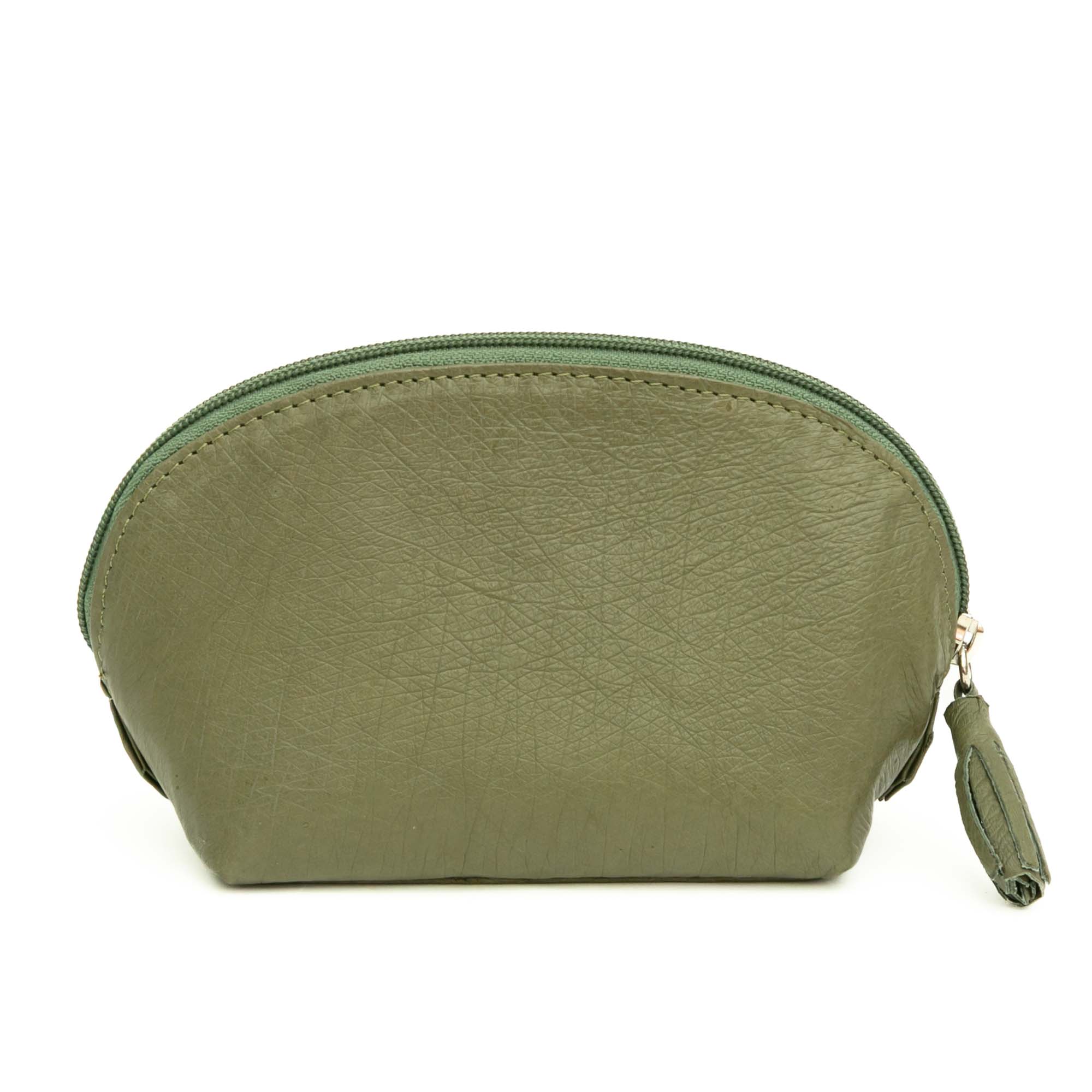 Ostrich Leather Cosmetic Pouch New - Image 4
