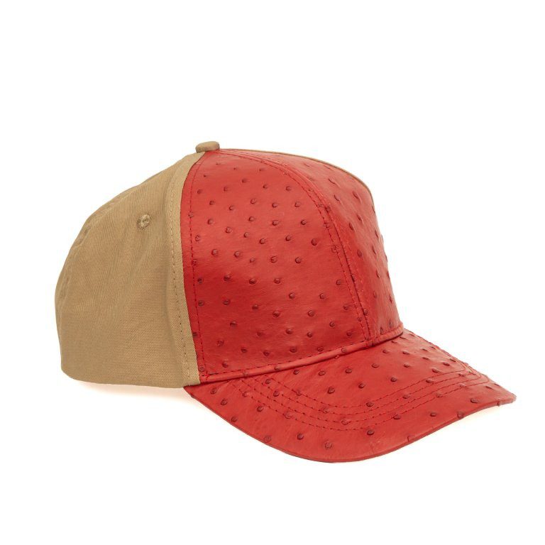 Ostrich Leather Cap - Image 9